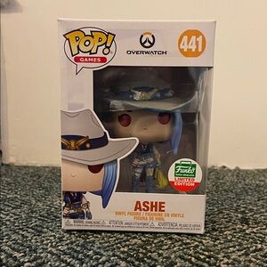 Funko Pop! Overwatch Ashe with Blue Hair and White Hat